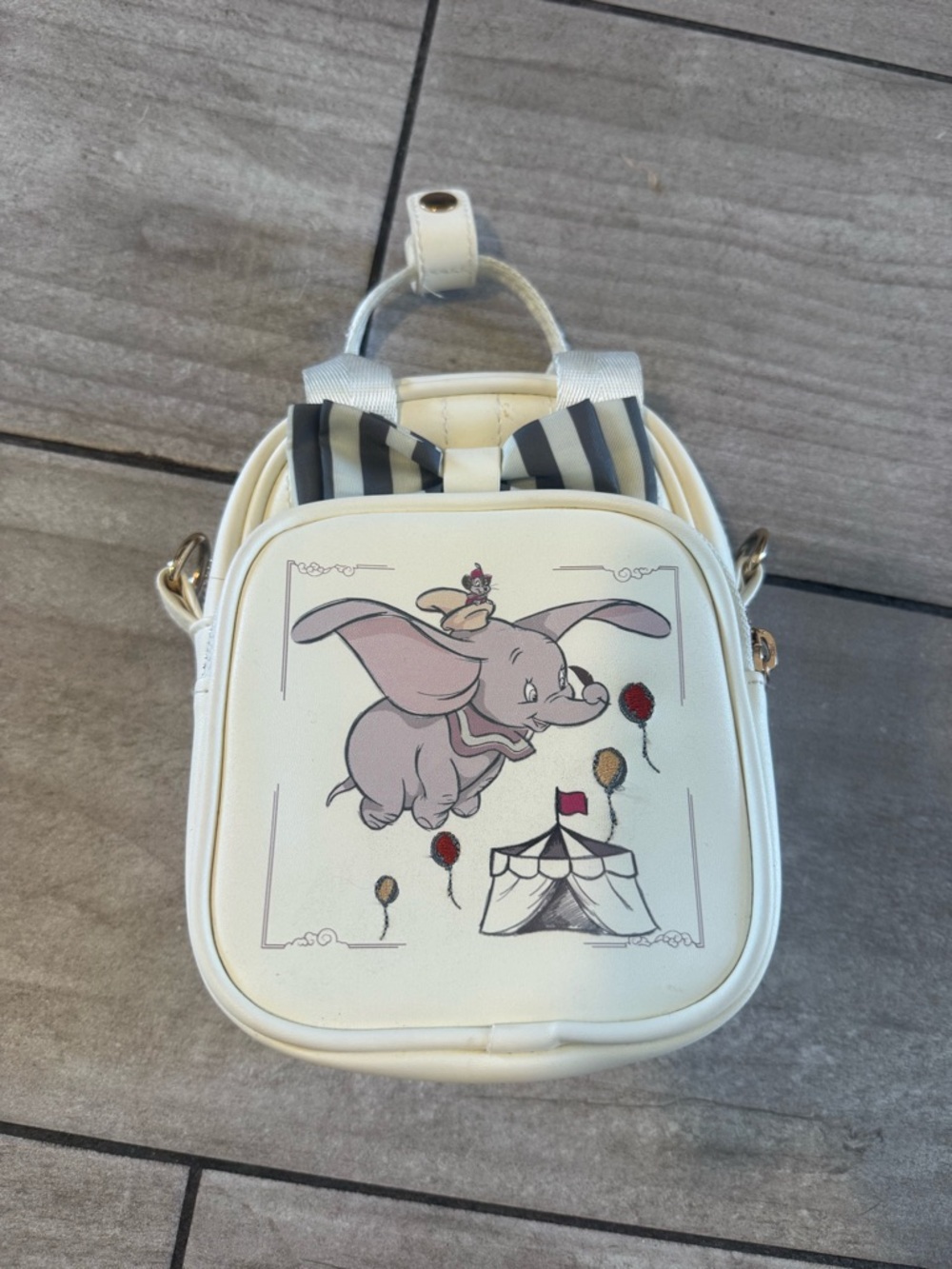 Disney Dumbo Sketch Portrait Crossbody Bag Purse Exclusive